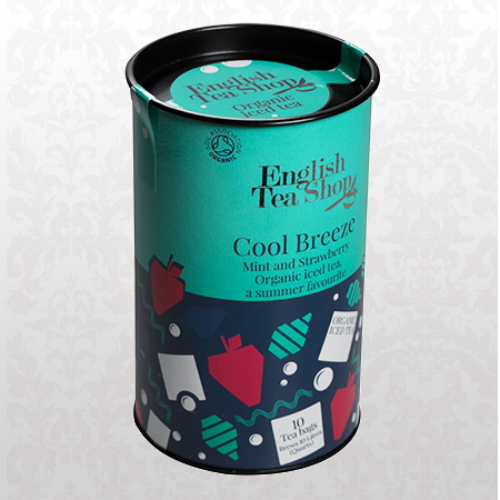 Organic Ice Tea Cool Breeze (Mint and Strawberry) Organic Ice Tea Cool Breeze (Mint and Strawberry)